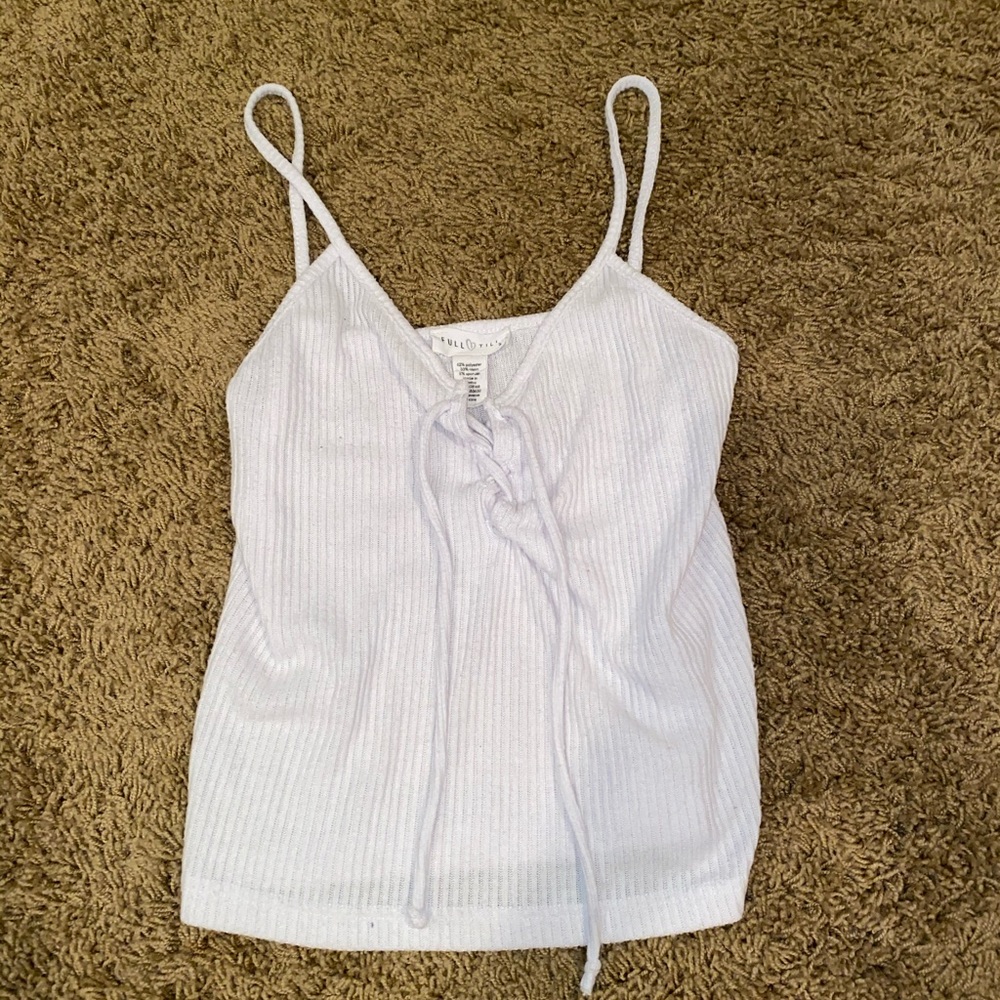 Full Tilt White tank top